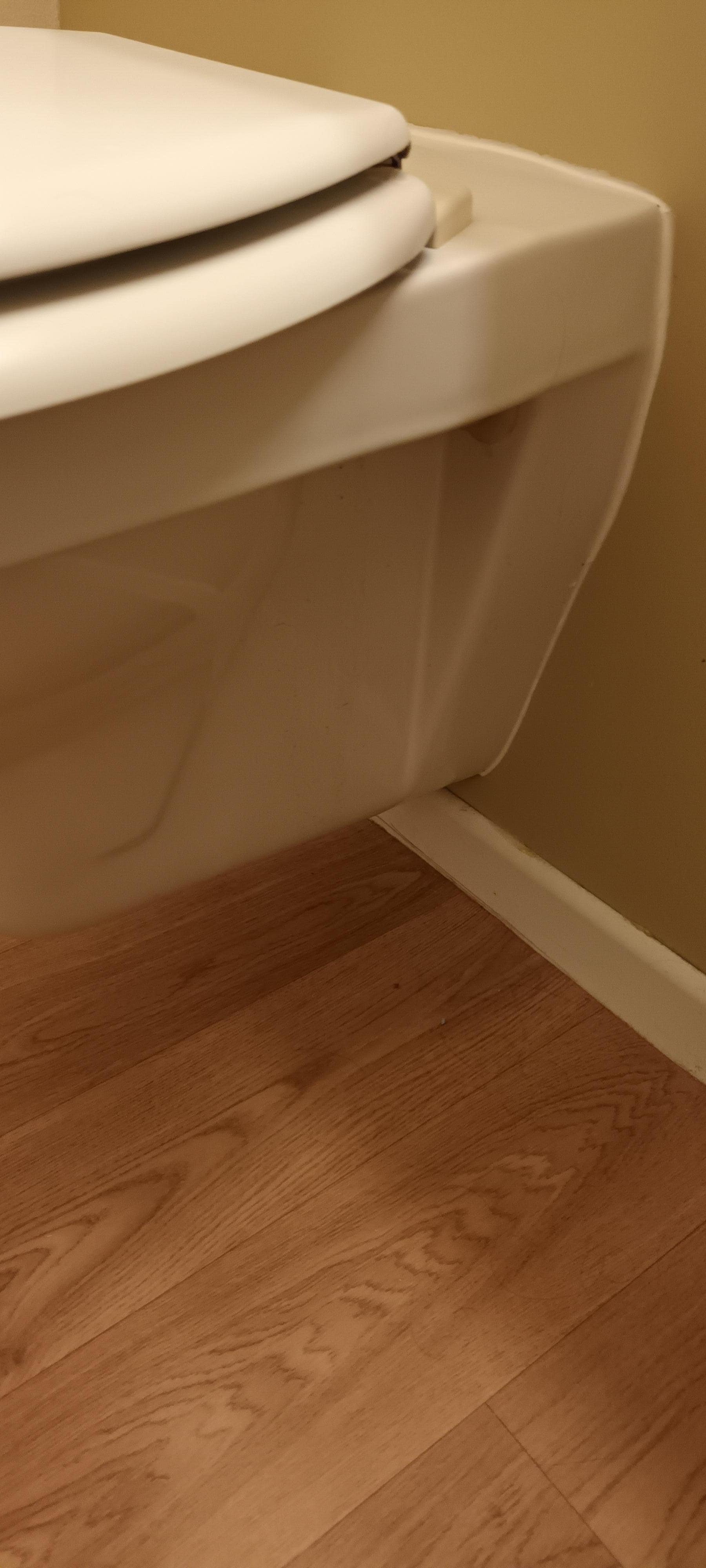 Dessous cuvette WC sale