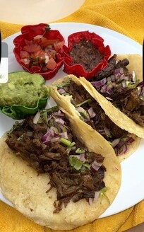 Little snack by the pool