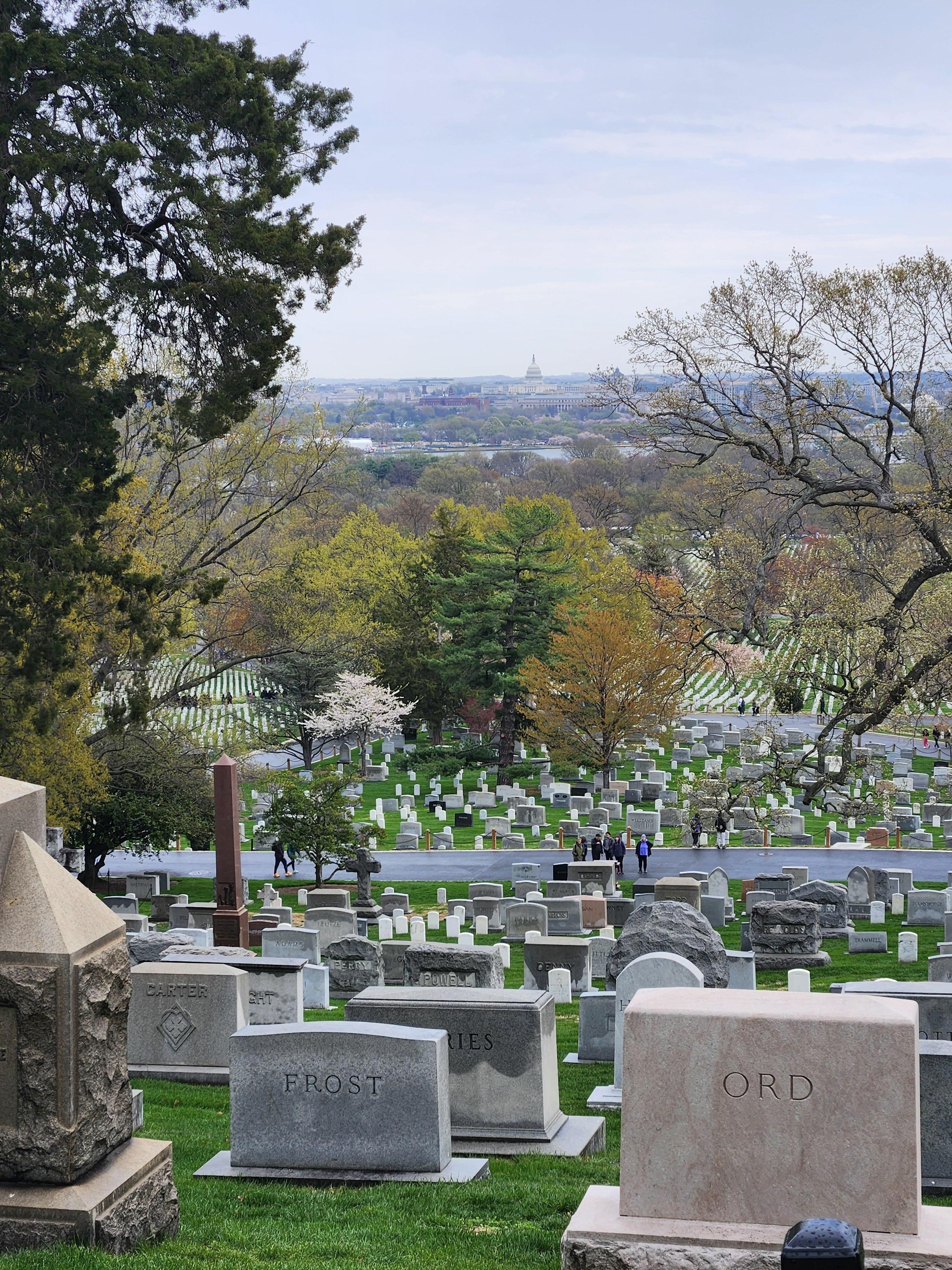 Arlington National Cemetary tour; well worth it