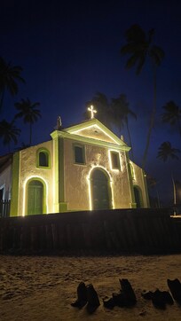 Poder ir a igrejinha a noite