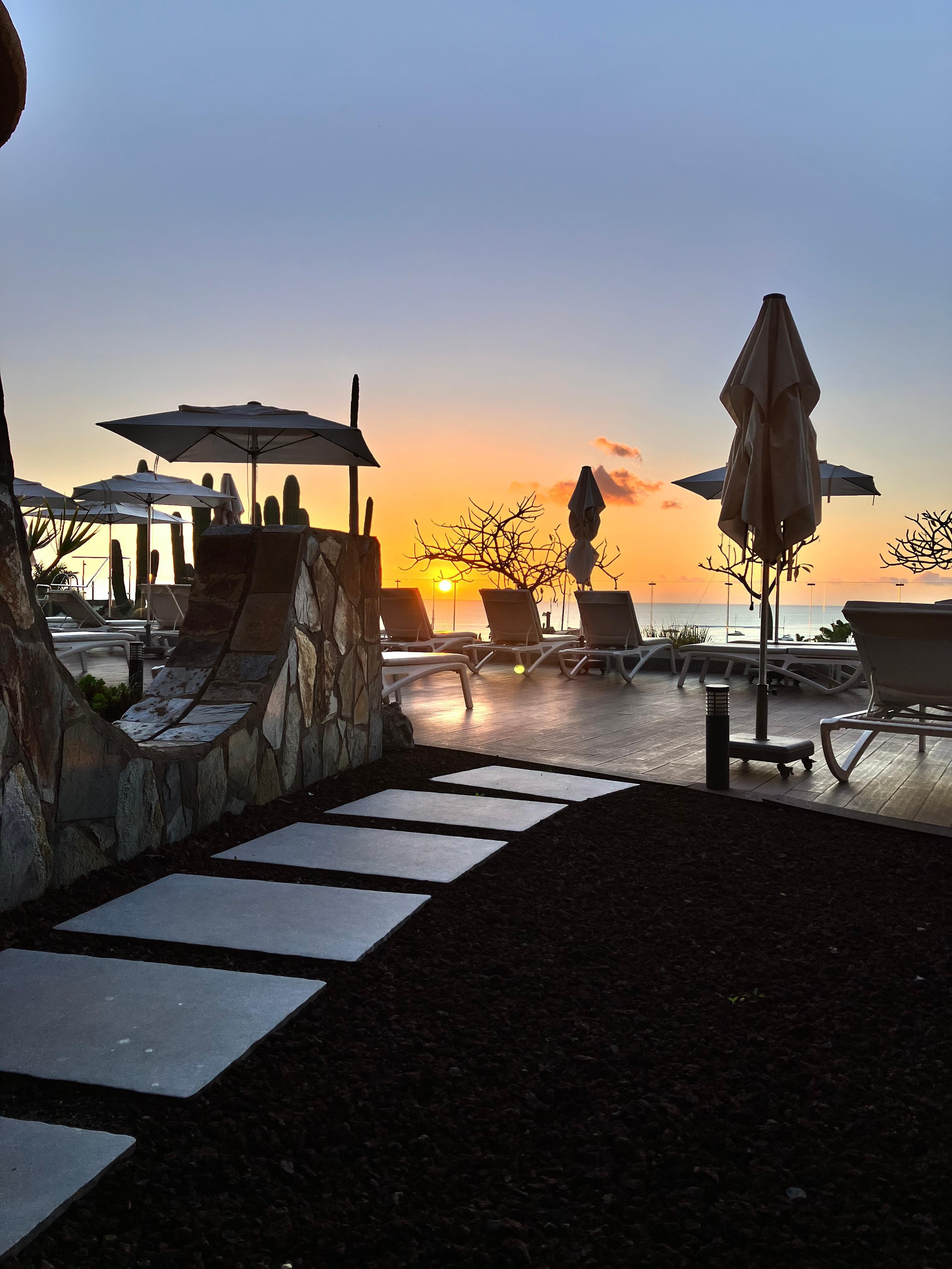 Zicht vanuit de kamer