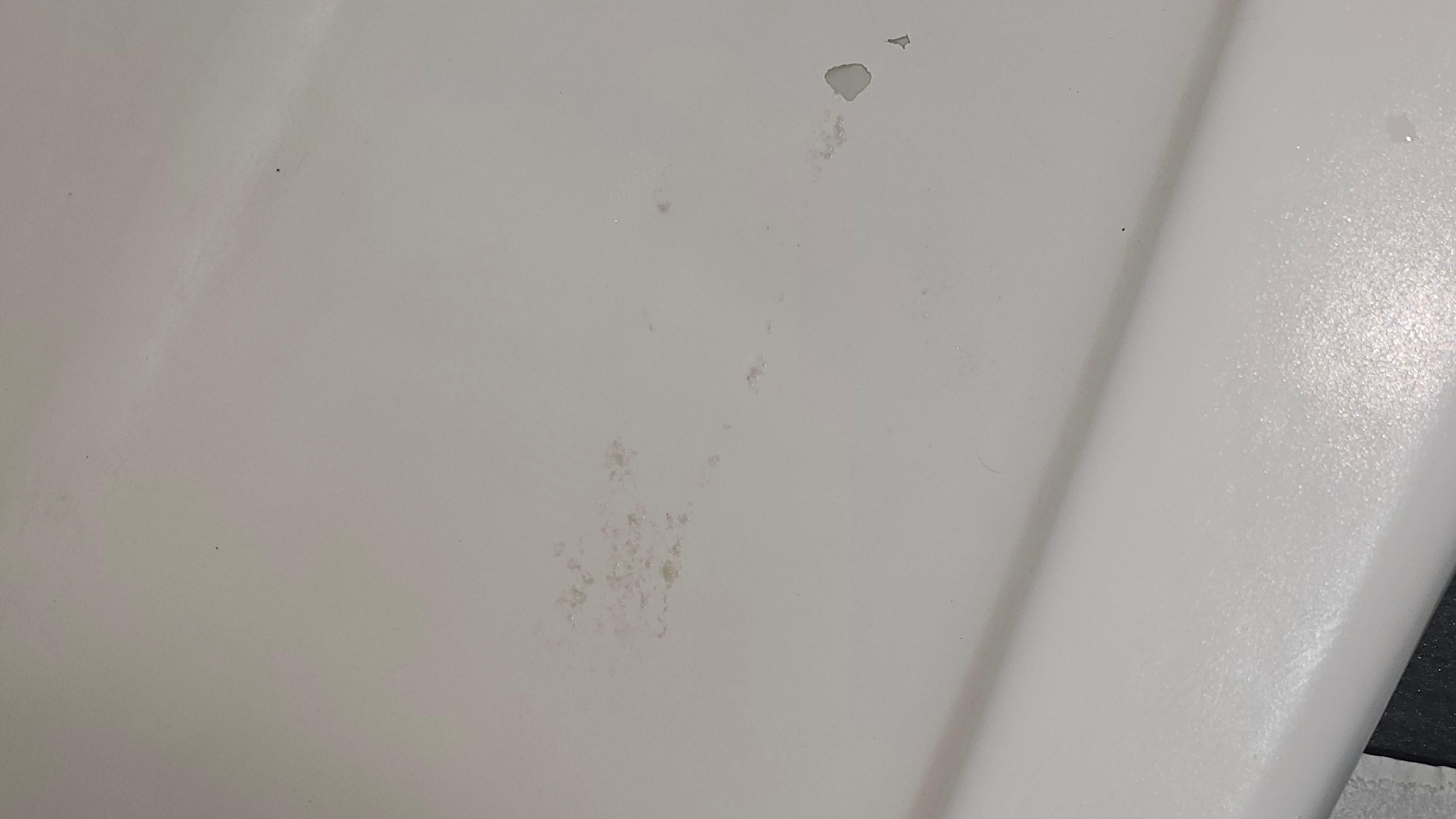 Floating gunk in the shower not sure what it is