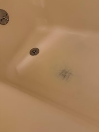 Dirty bathtub