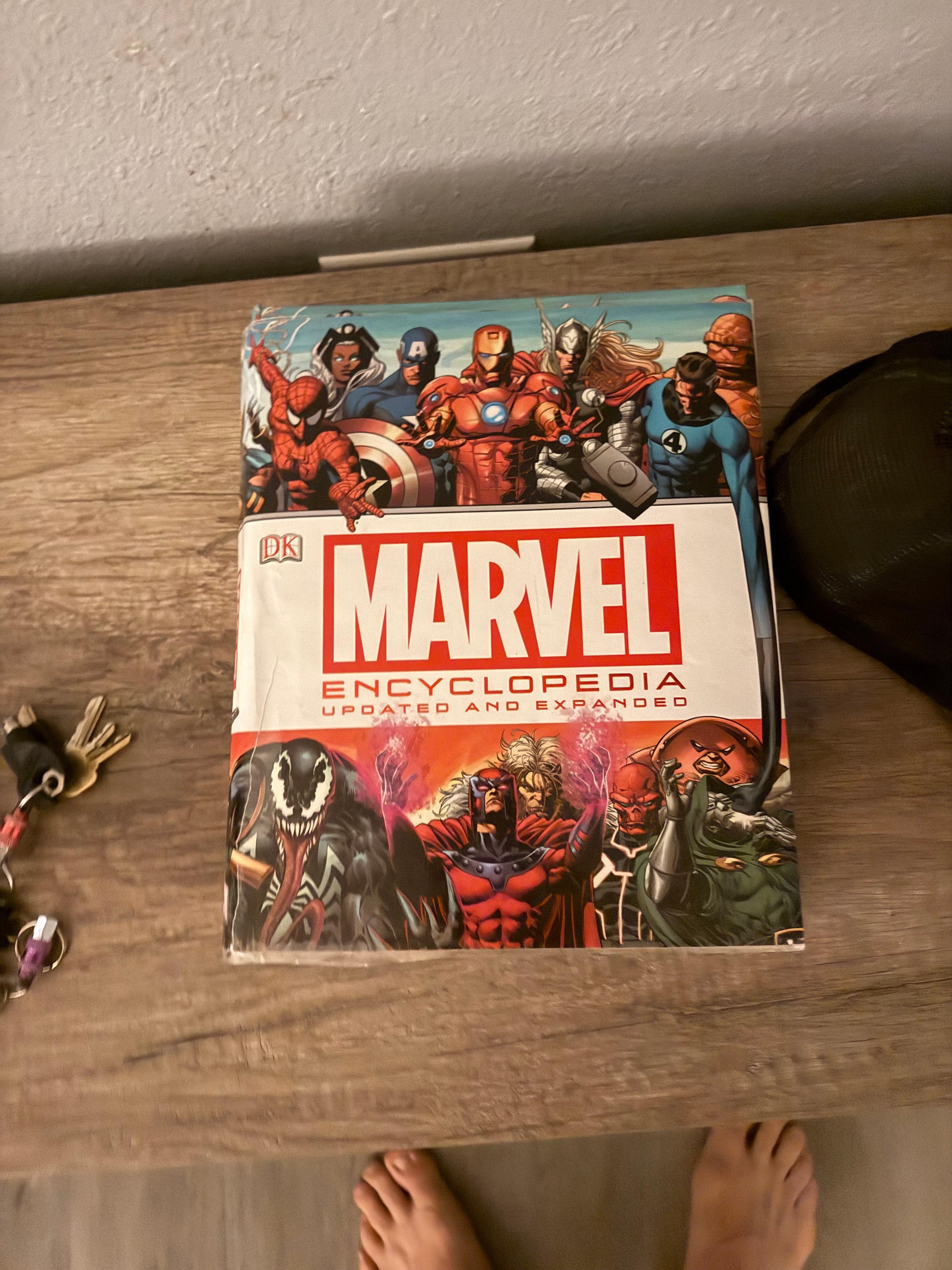 Marvel history books 