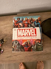 Marvel history books
