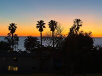 View from our room balcony