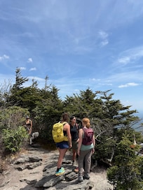 Our hiking adventure, using the ChrisP Mountain House as home base.