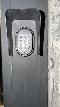 Acceso bloqueado almedificio