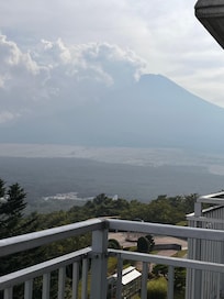 この日はあいにく曇りだったけど富士山が大きく見えて最高