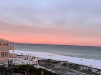 Sunset view from the balcony