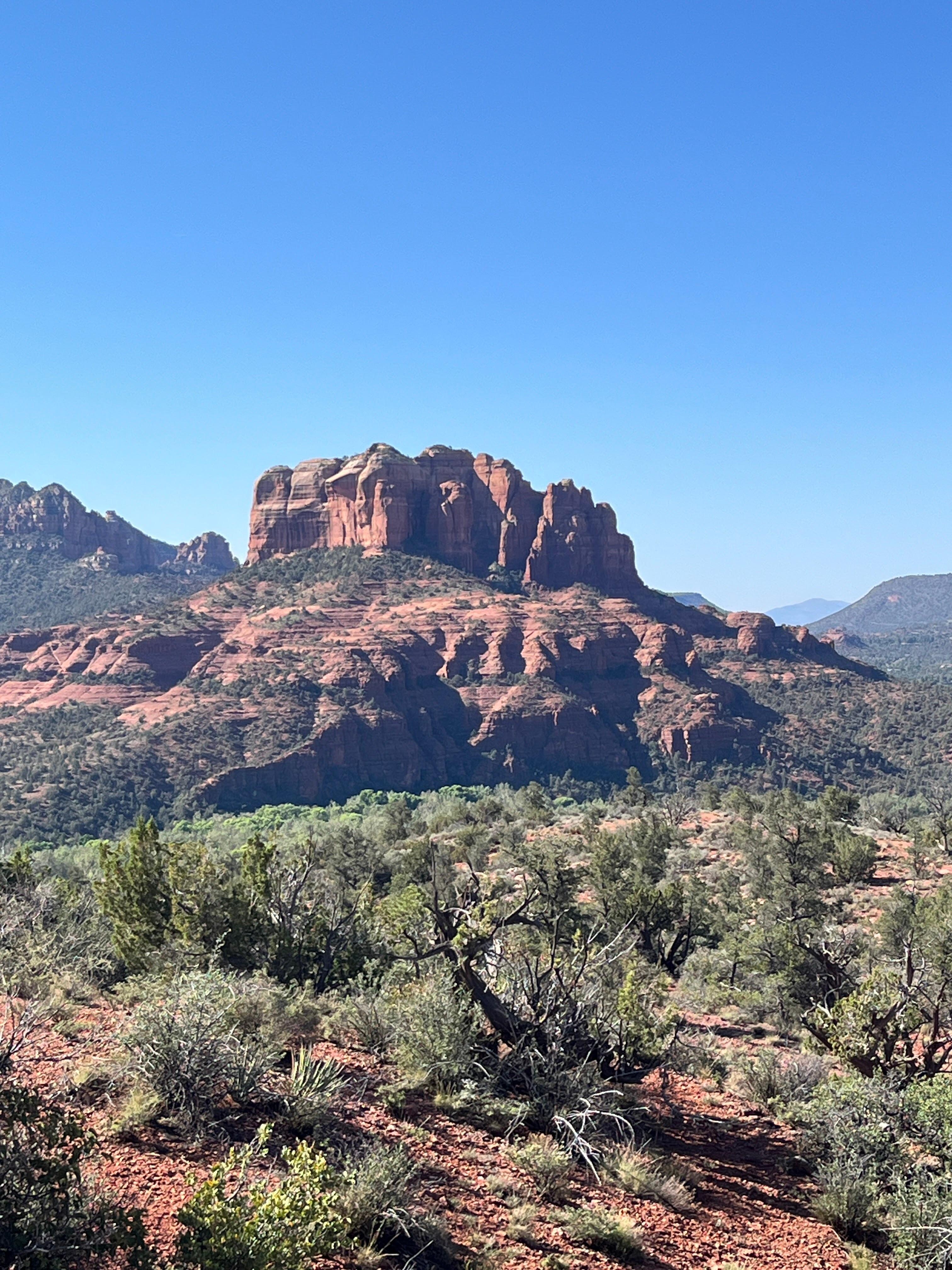 View from Ridge trail close to house 