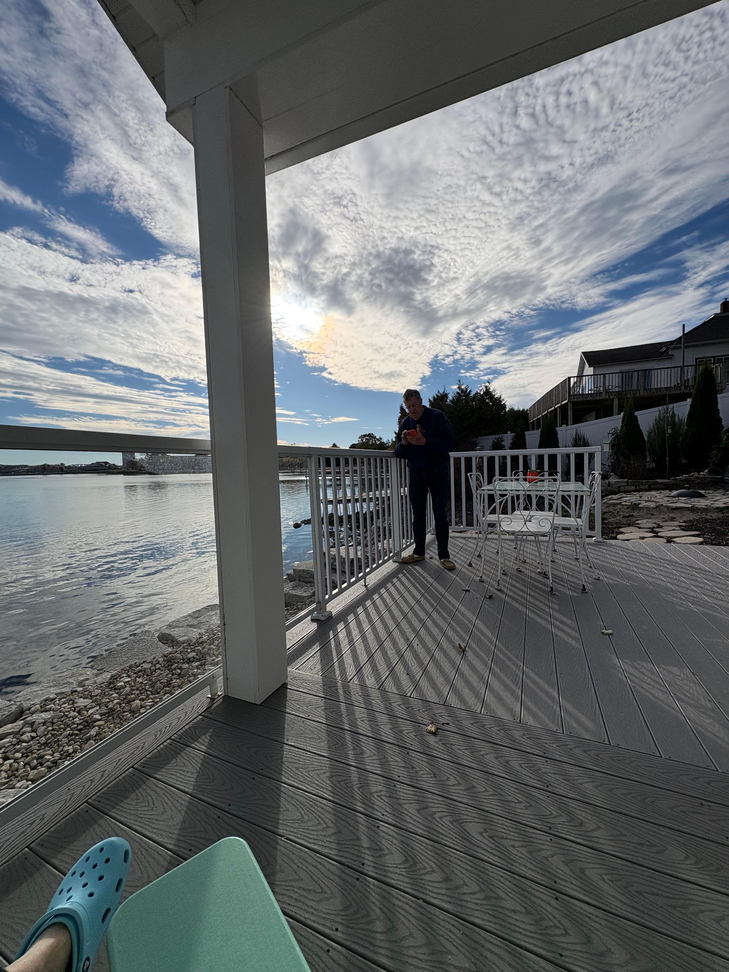 A view from the deck