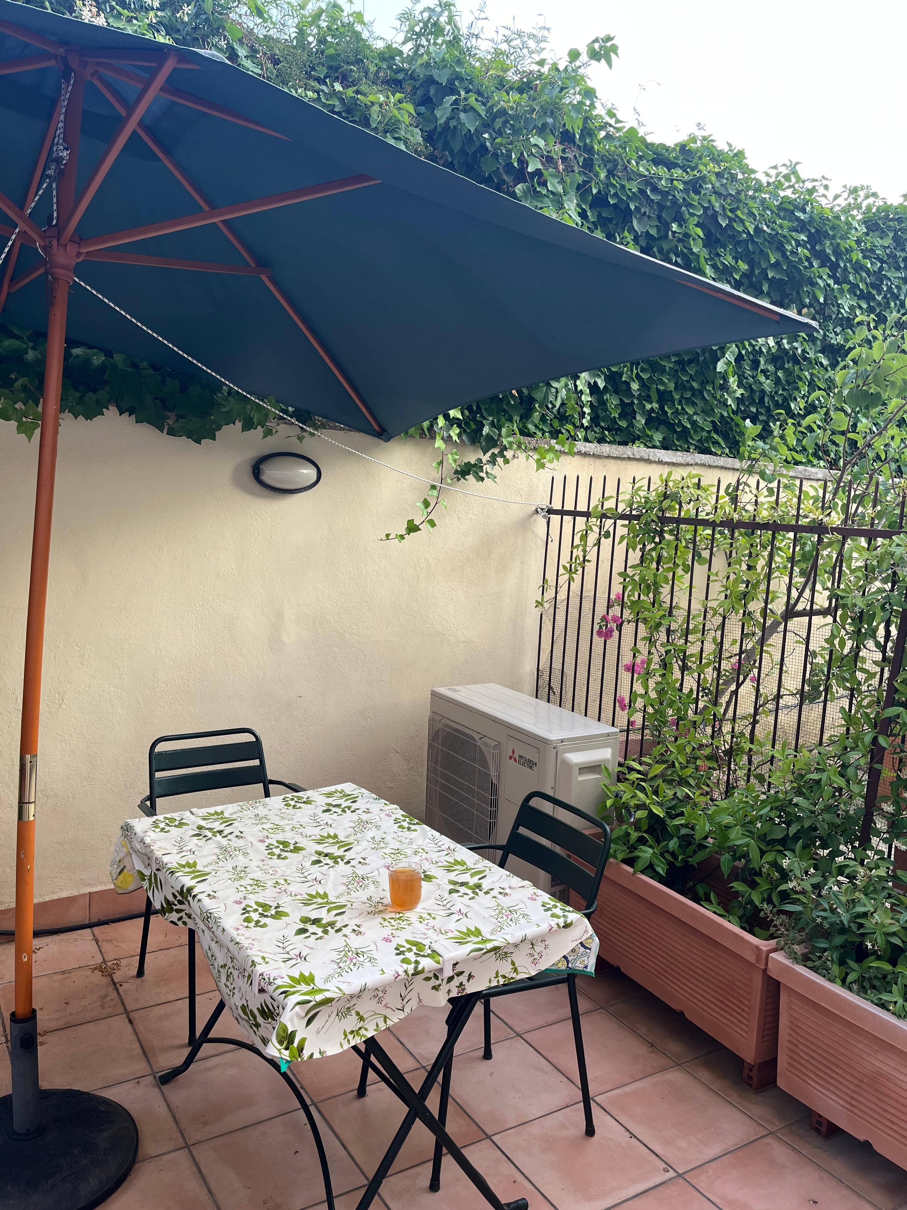 View of the patio