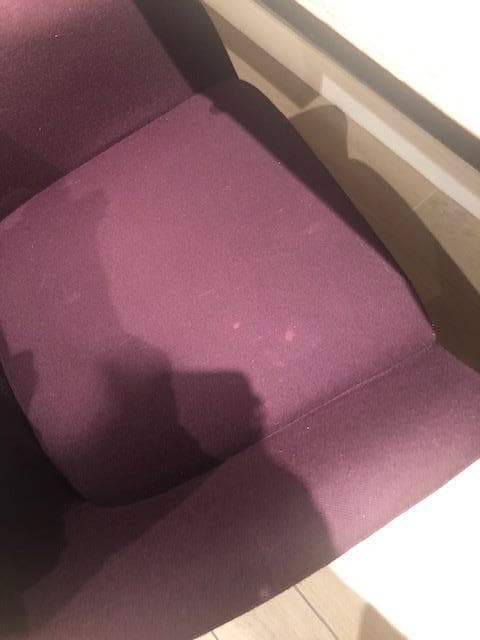 Stains on the chair