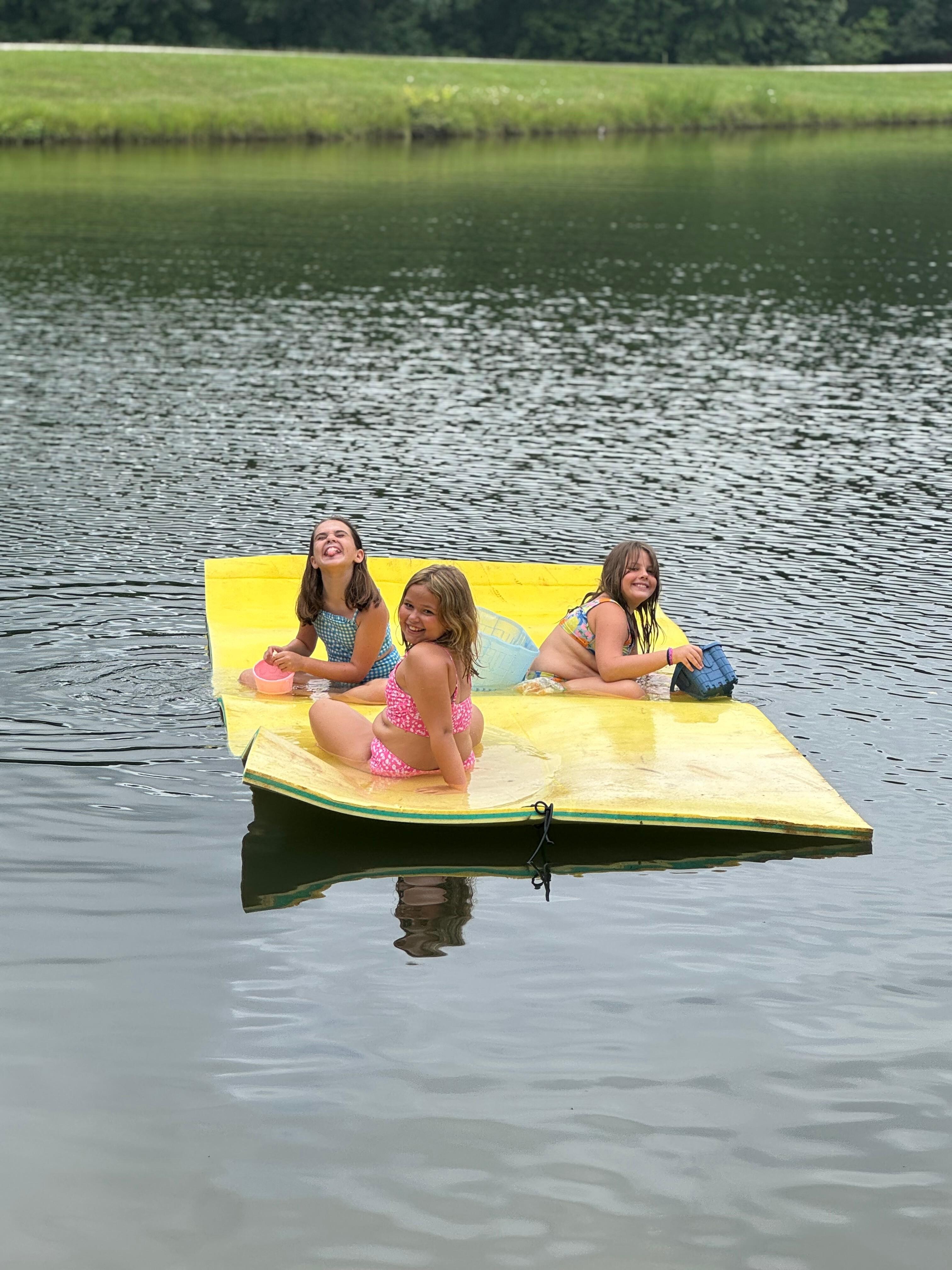 We were on the lily pad every day