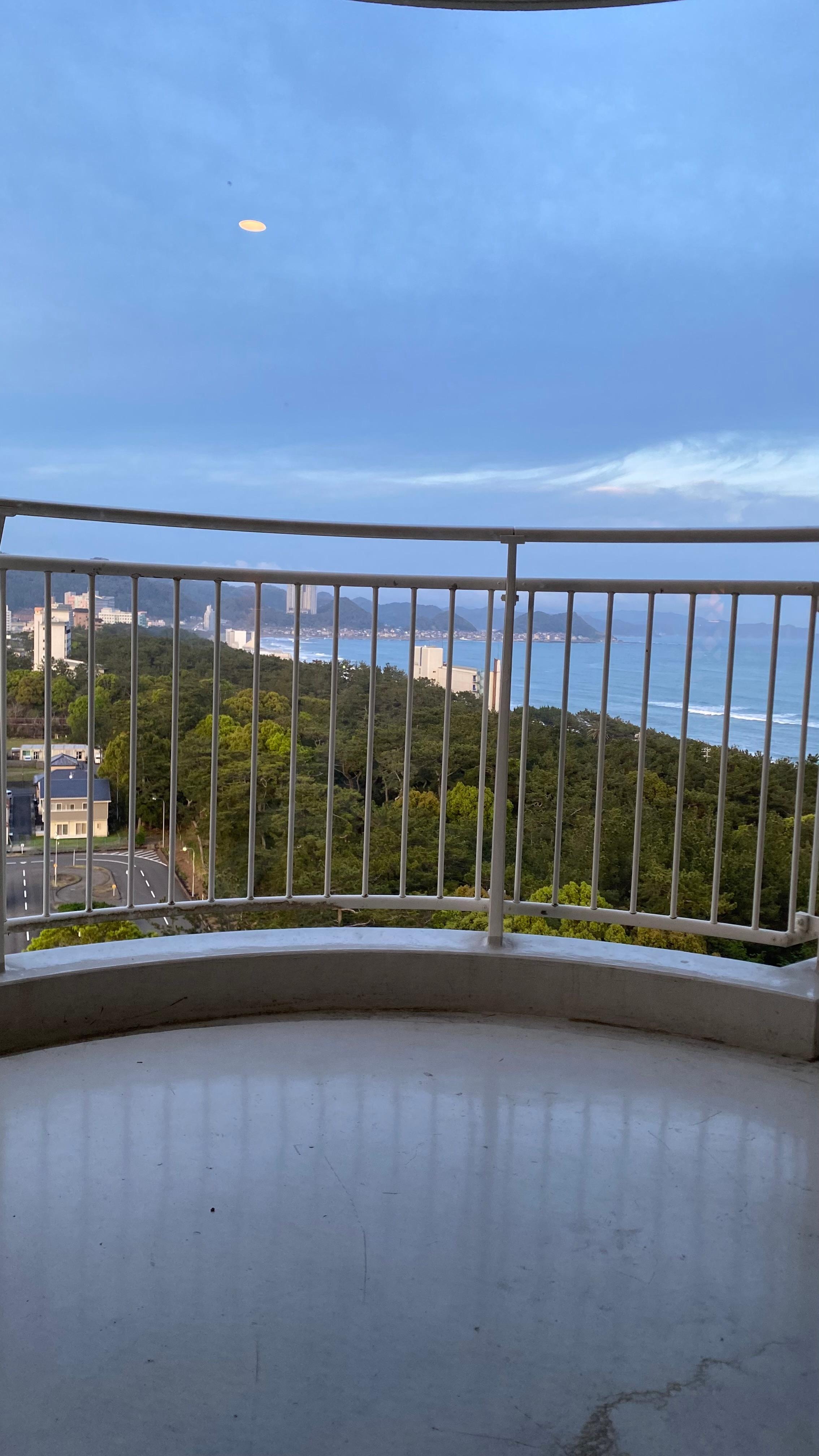 View from the balcony