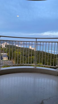 View from the balcony