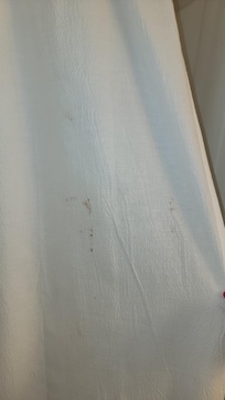 In the upstairs bathroom. Not sure what that is.