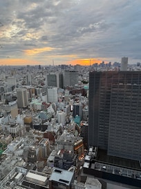 Morning view from our room.