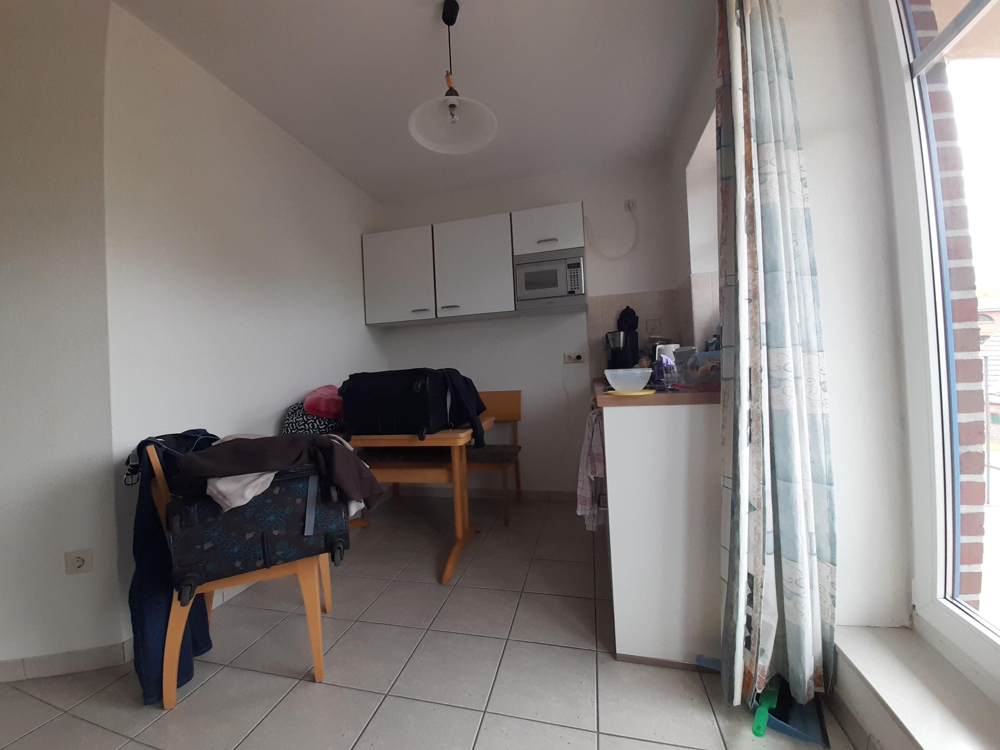 Während unseres gesamten Aufenthaltes mussten wir aus dem Koffer leben. Hierzu wurden die Gepäckstücke immer wieder umgelagert.