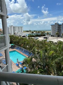 Pool View from Balcony!