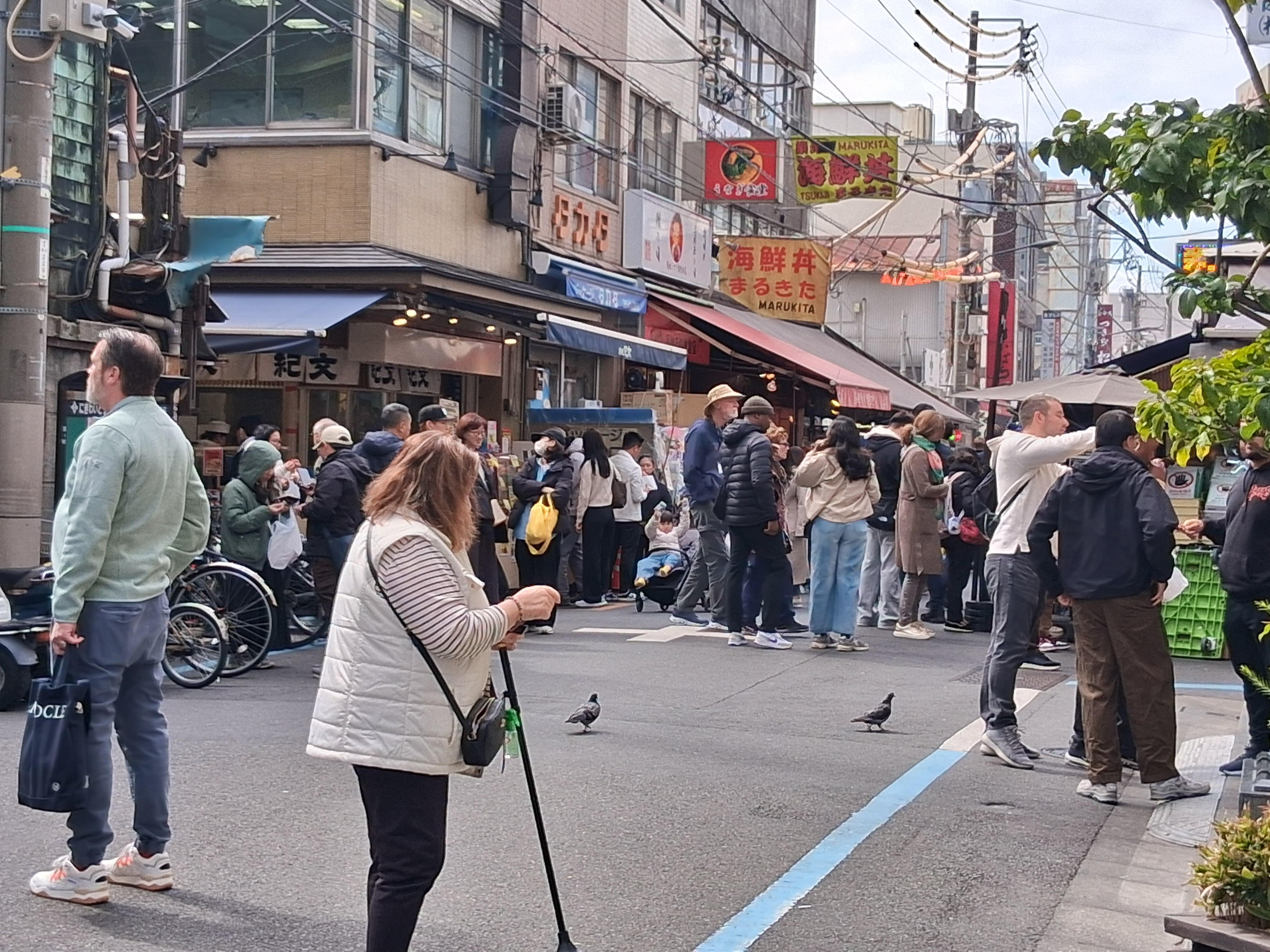 Typical day at Tsukiji 