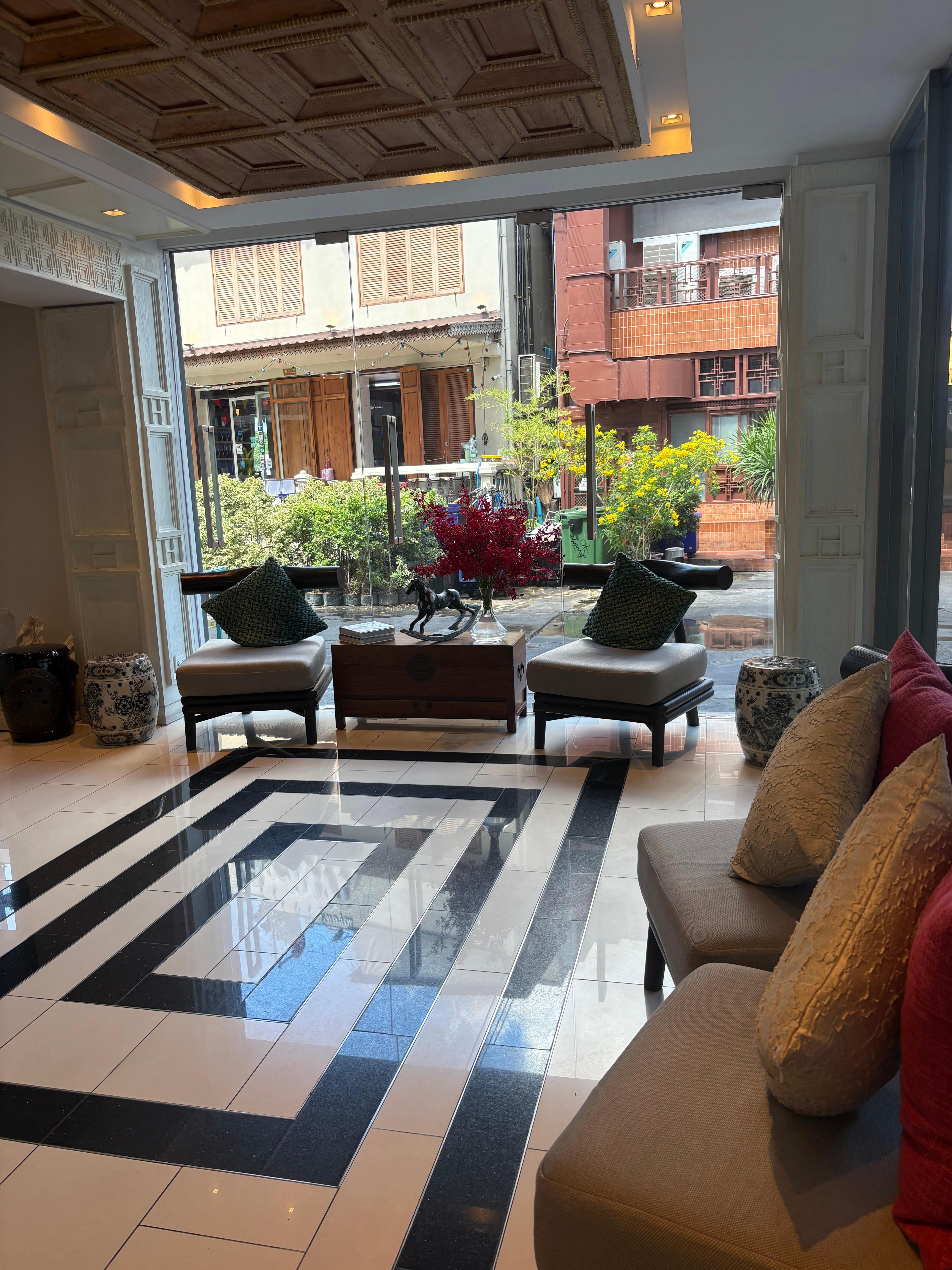 Hotel lobby 