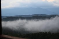 Watching a storm roll in.