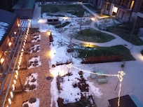 View from our balcony room.