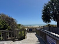 Entrance to Boardwalk that connects into Kingston plantation North and South Hampton/Embassy properties.