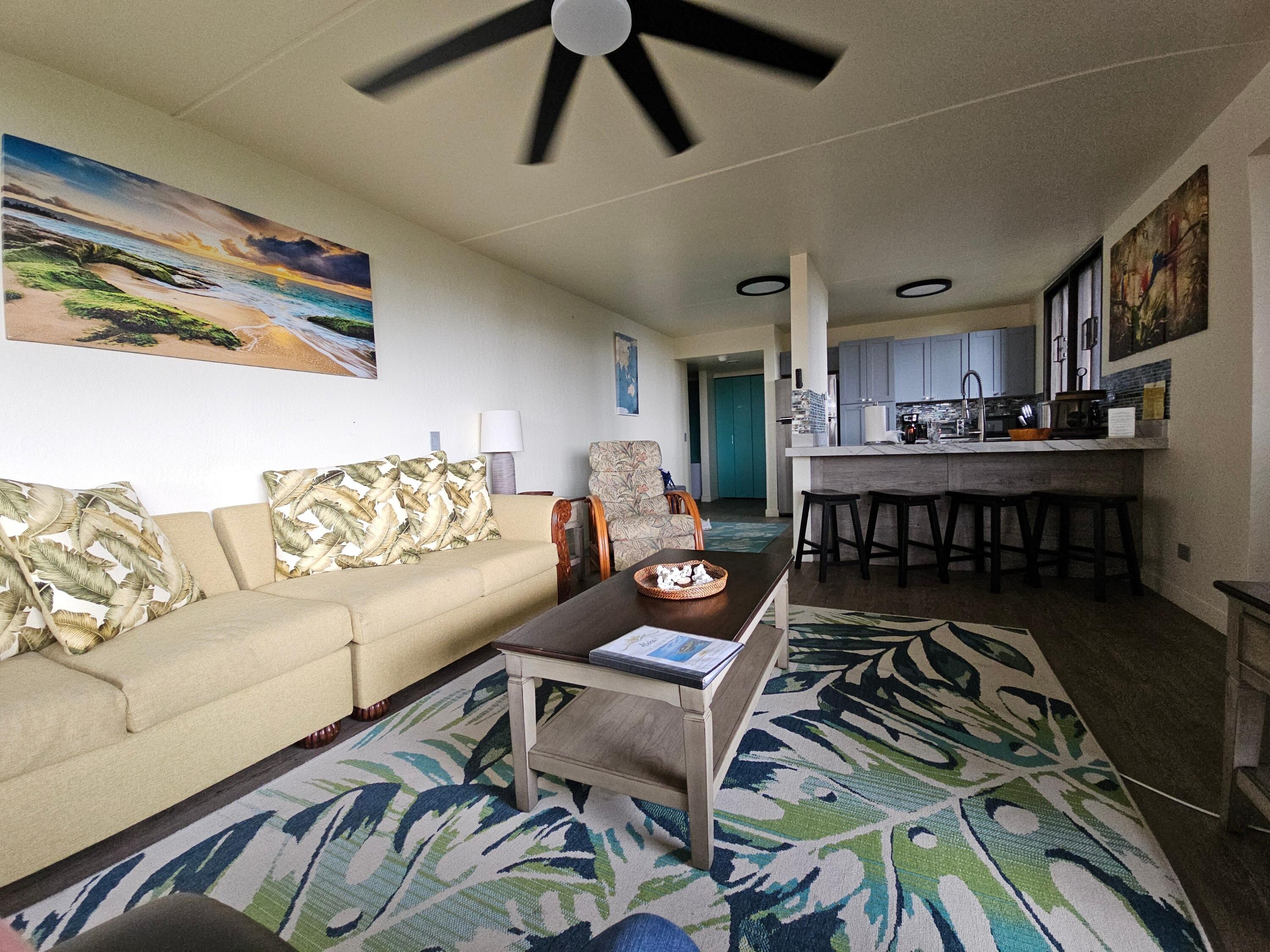 Livingroom-Kitchen area