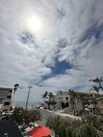 View from the massive deck