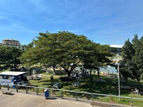 View over the lagoon