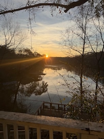 Our balcony view on our first morning! Such a great way to begin a day!