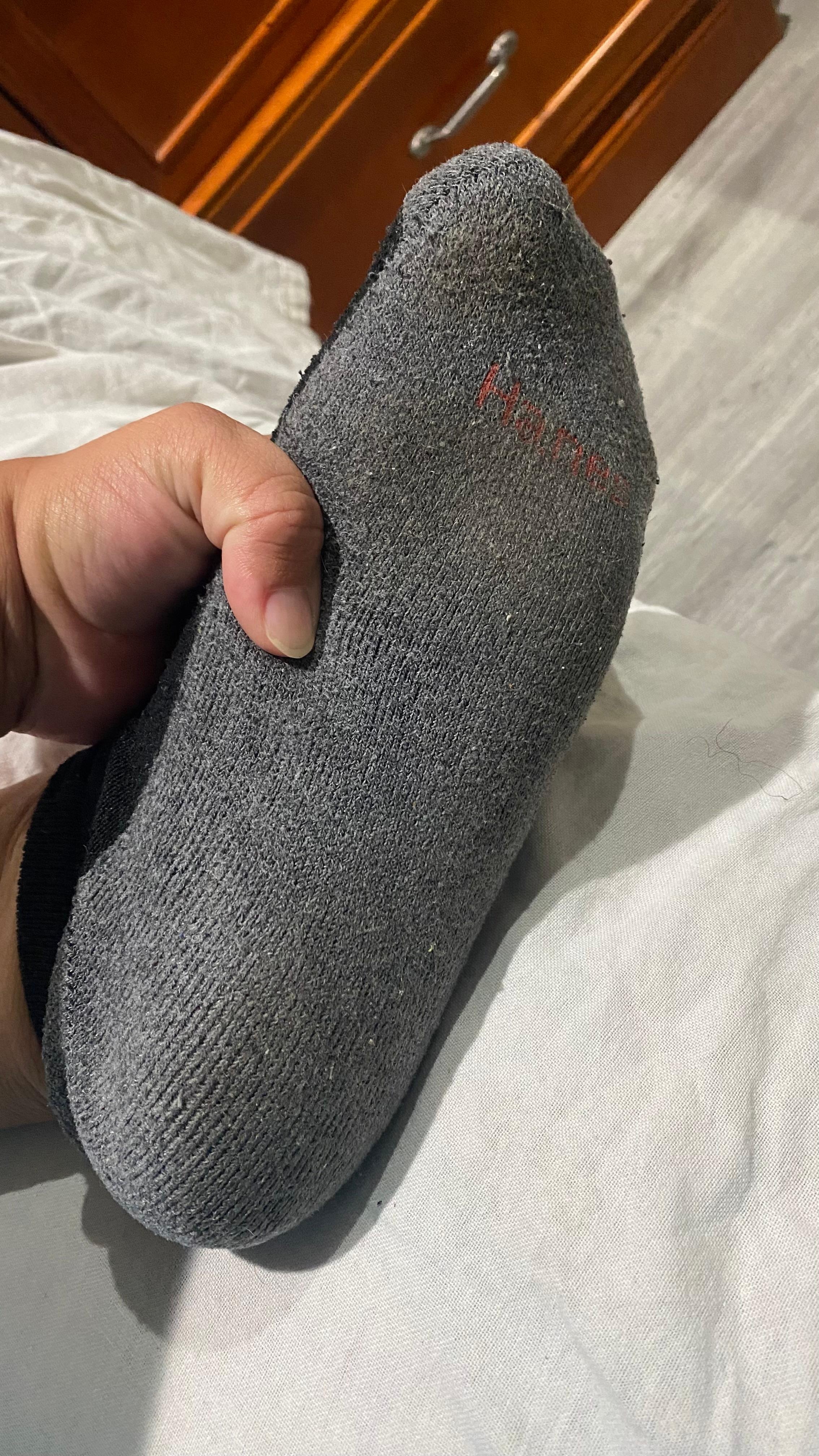 Another image of underneath my socks.