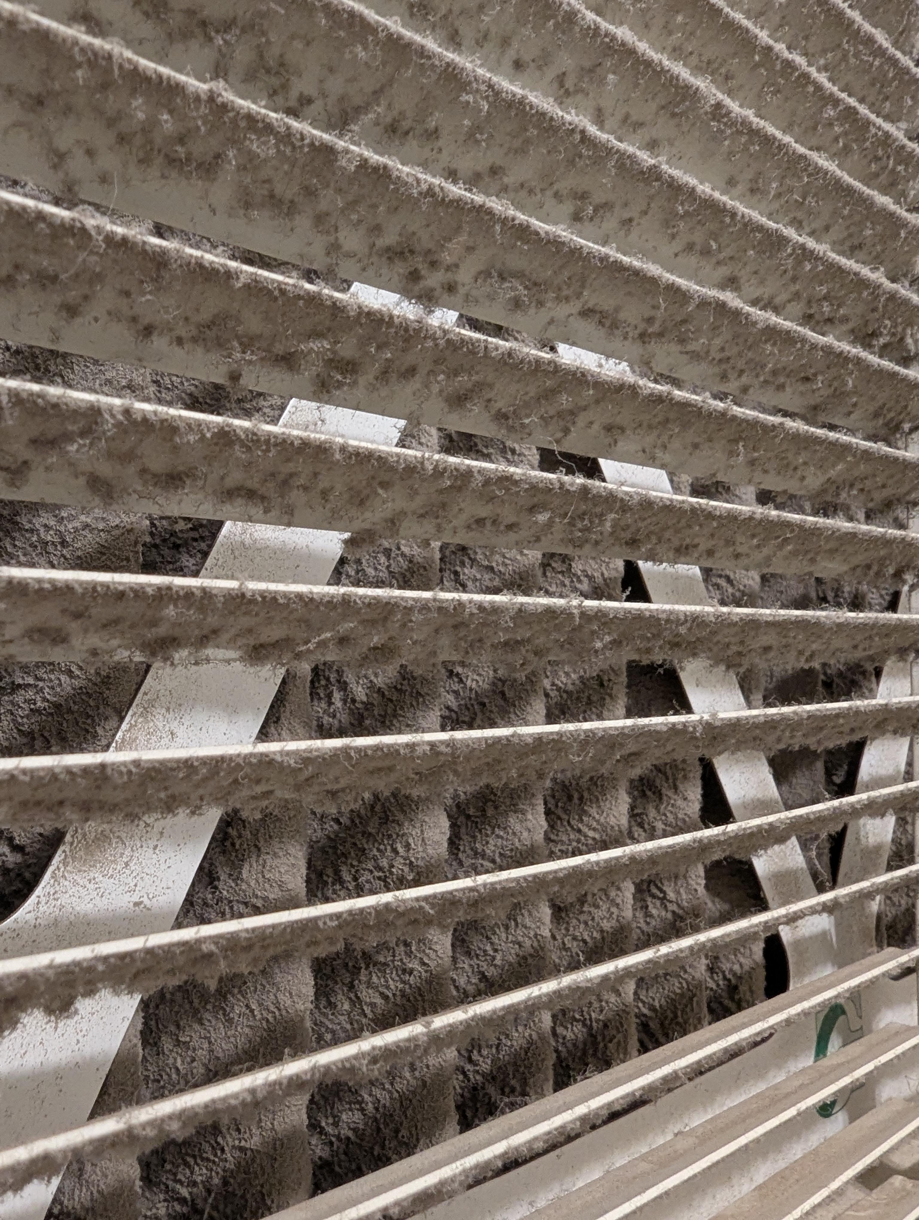 The very dirty furnace filter