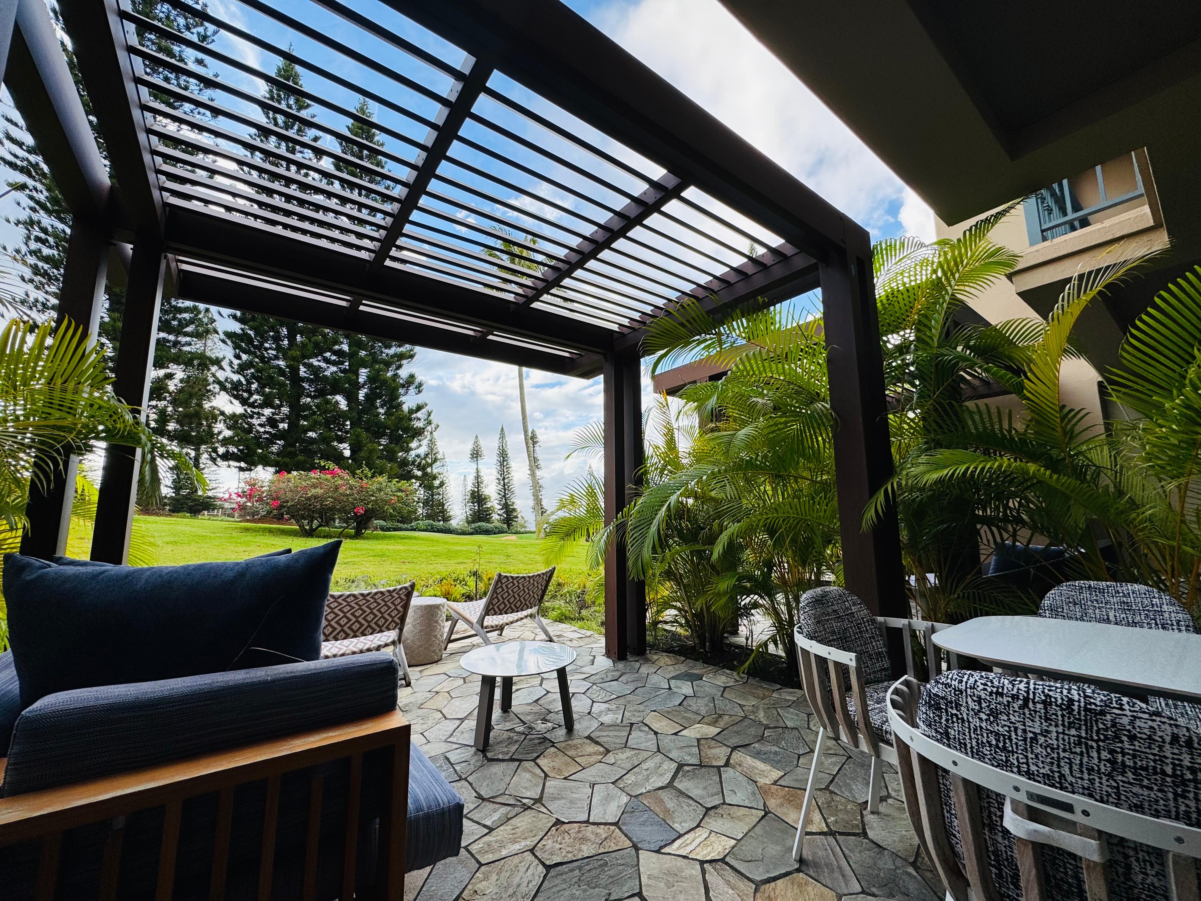 Garden Suite is a resort within a resort - great place to relax.