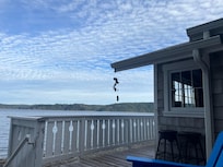 View from my seat on the porch