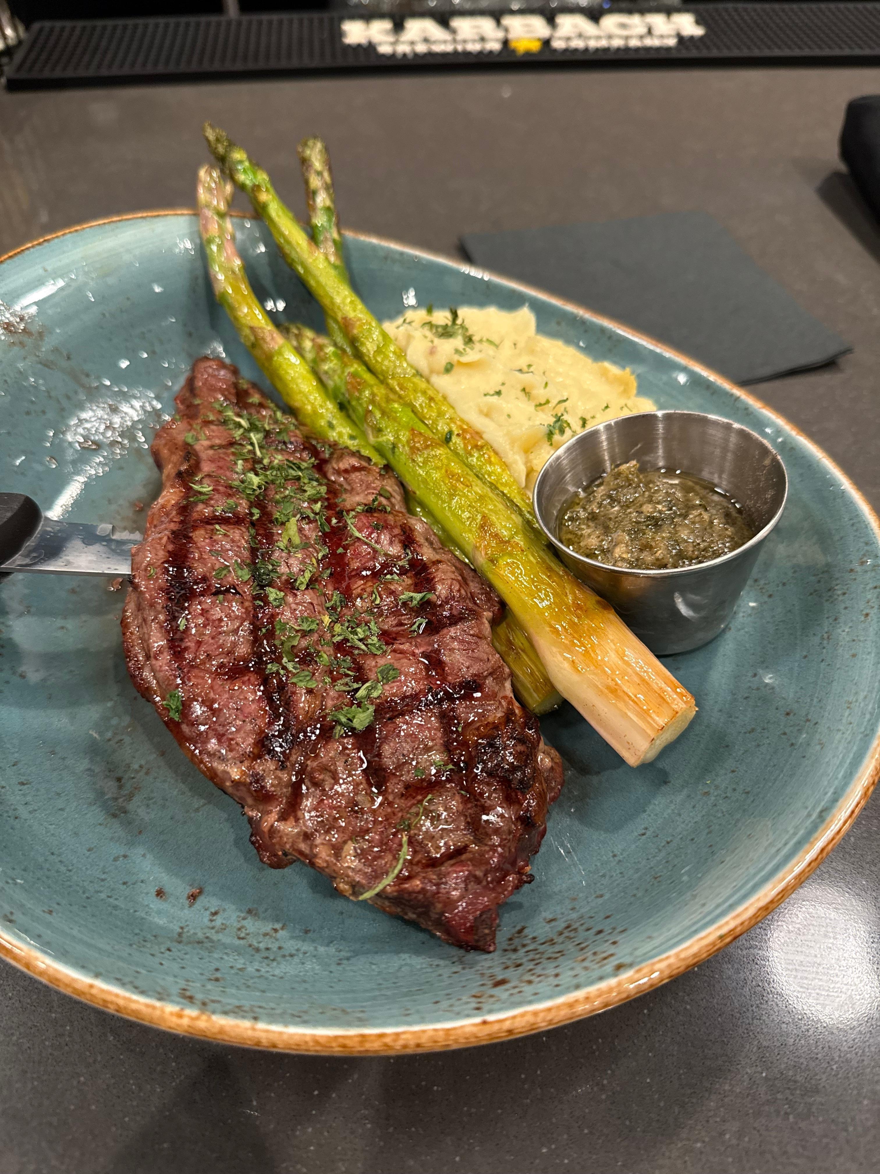 My food at the hotel bar! Everything was really good. 