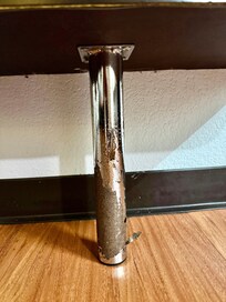 Shelf leg.