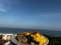 Breakfast on balcony is a great option