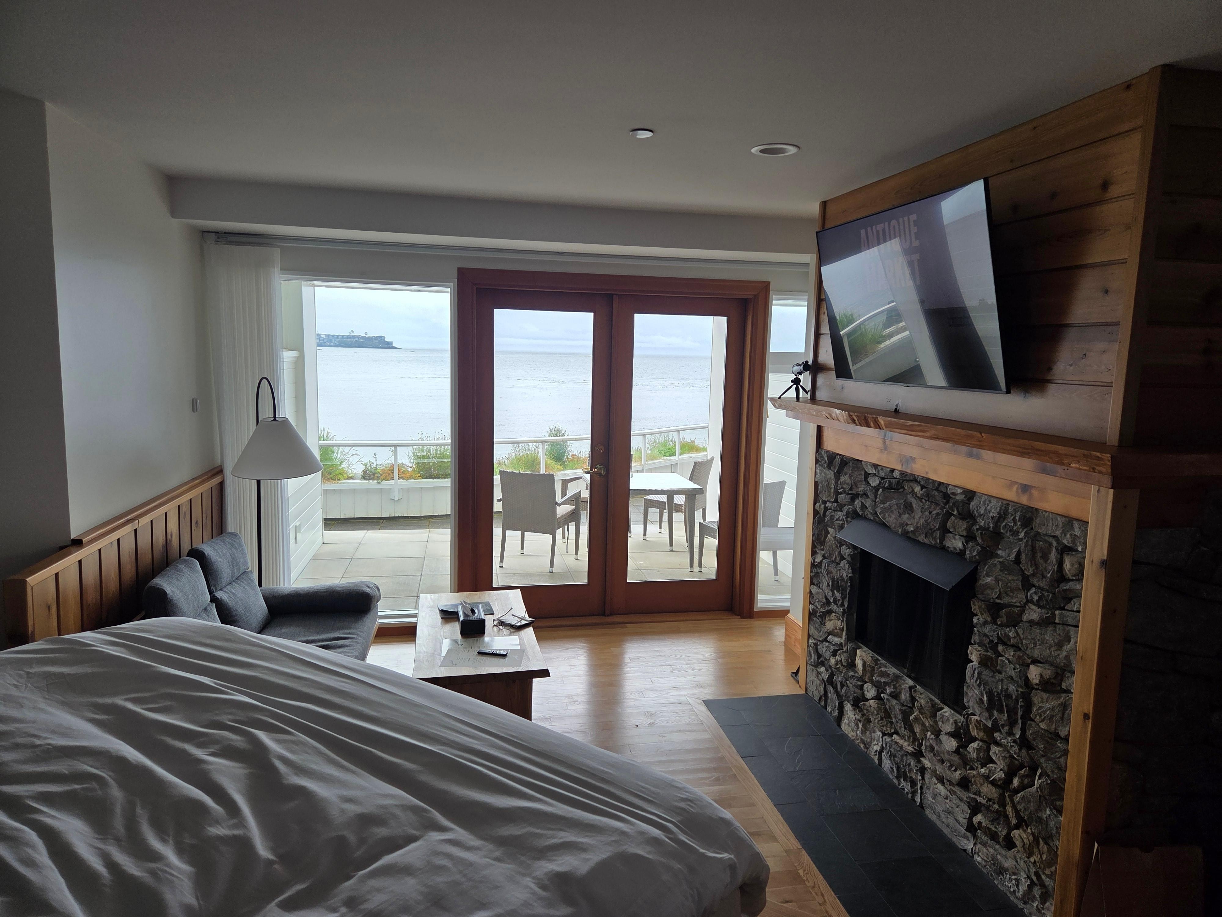 Unique room with a view.