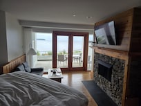 Unique room with a view.