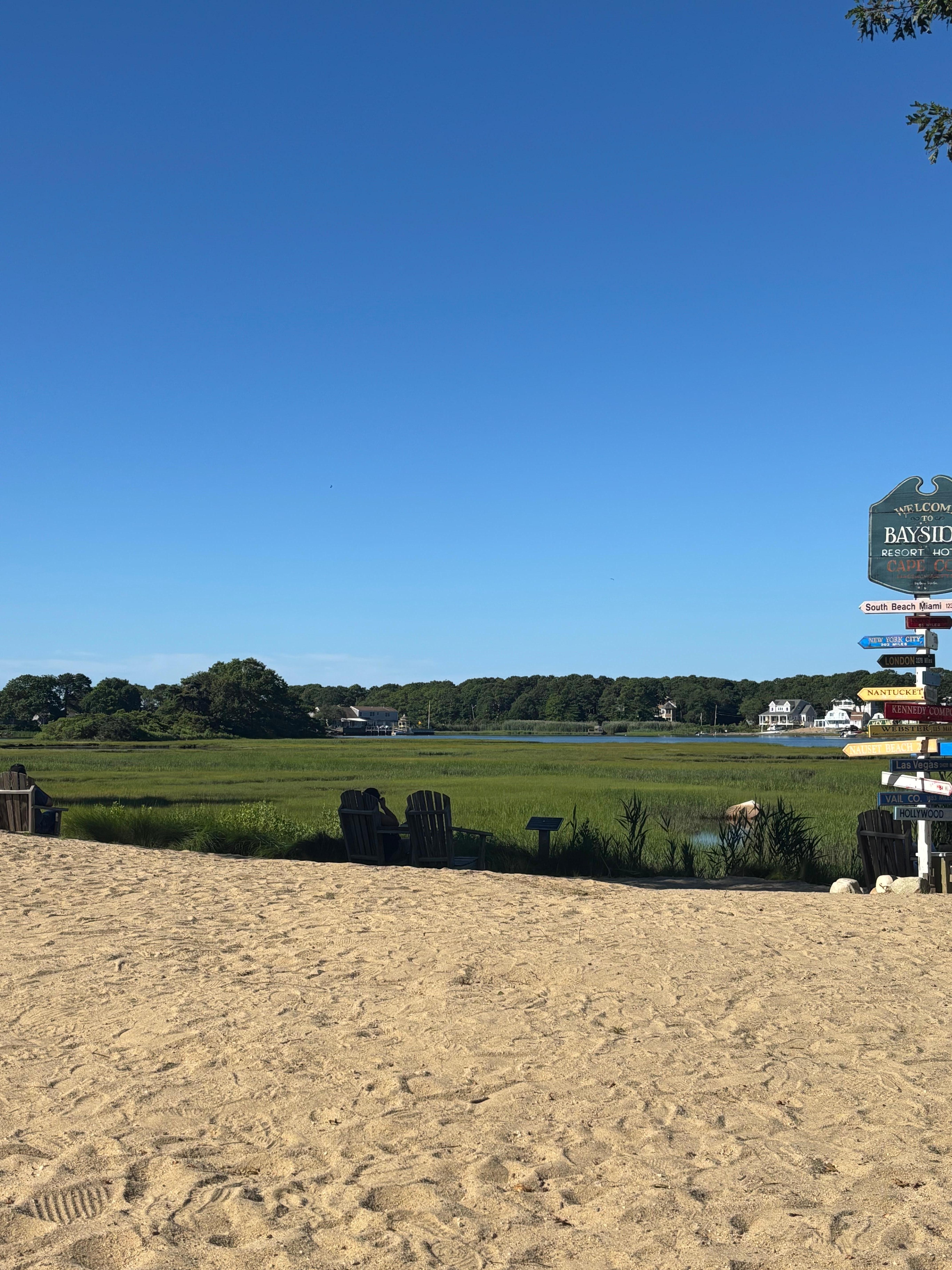 Breakfast with a view.