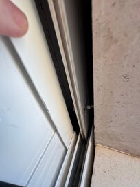 Security shutter defect