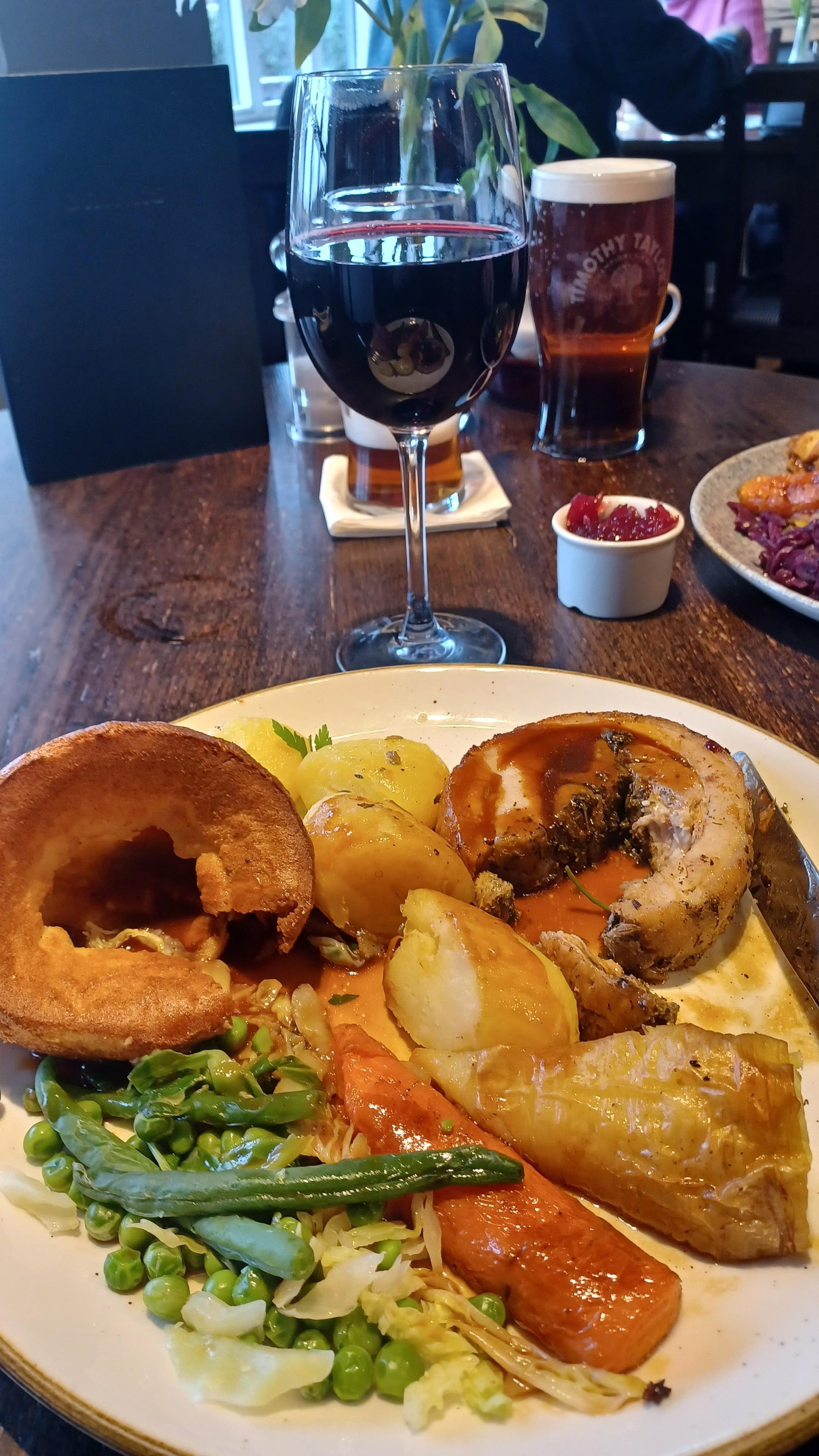 Sunday lunch at The New Inn
