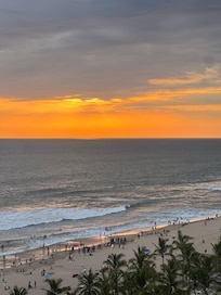 Atardecer visto desde el 7o. piso