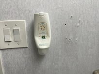 Hand soap was empty