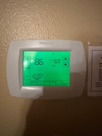 Temp inside the home