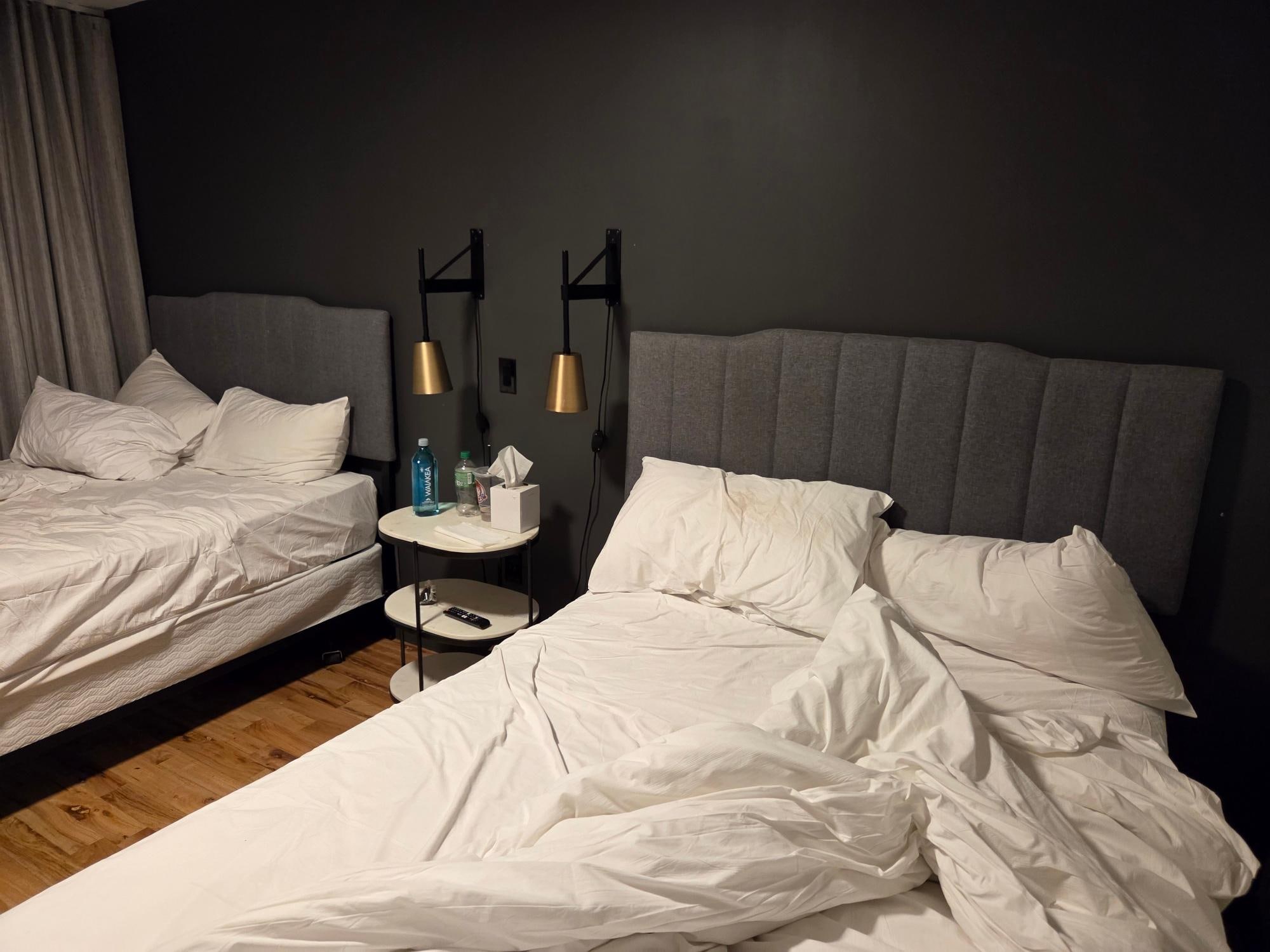 Room when we checked-in. 